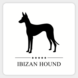 Ibizan Hound Black Silhouette Sticker